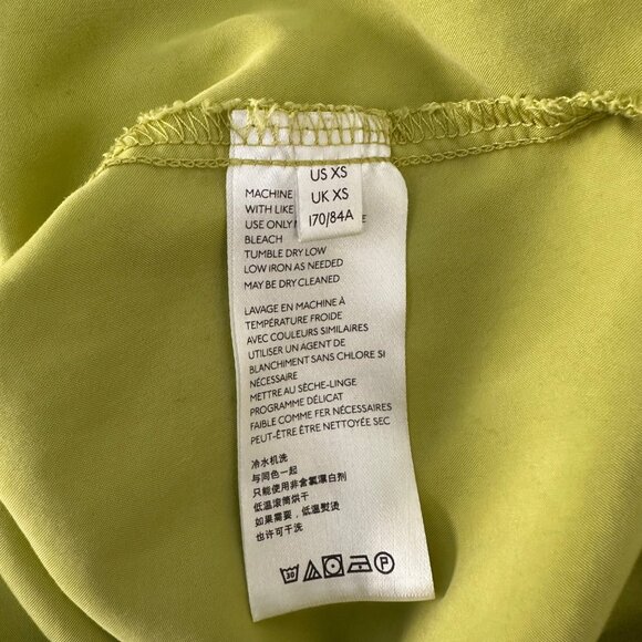 FP We The Free Love Until Tomorrow Poet Oversized Hi-lo Button Up Shirt Green X - Picture 13 of 13